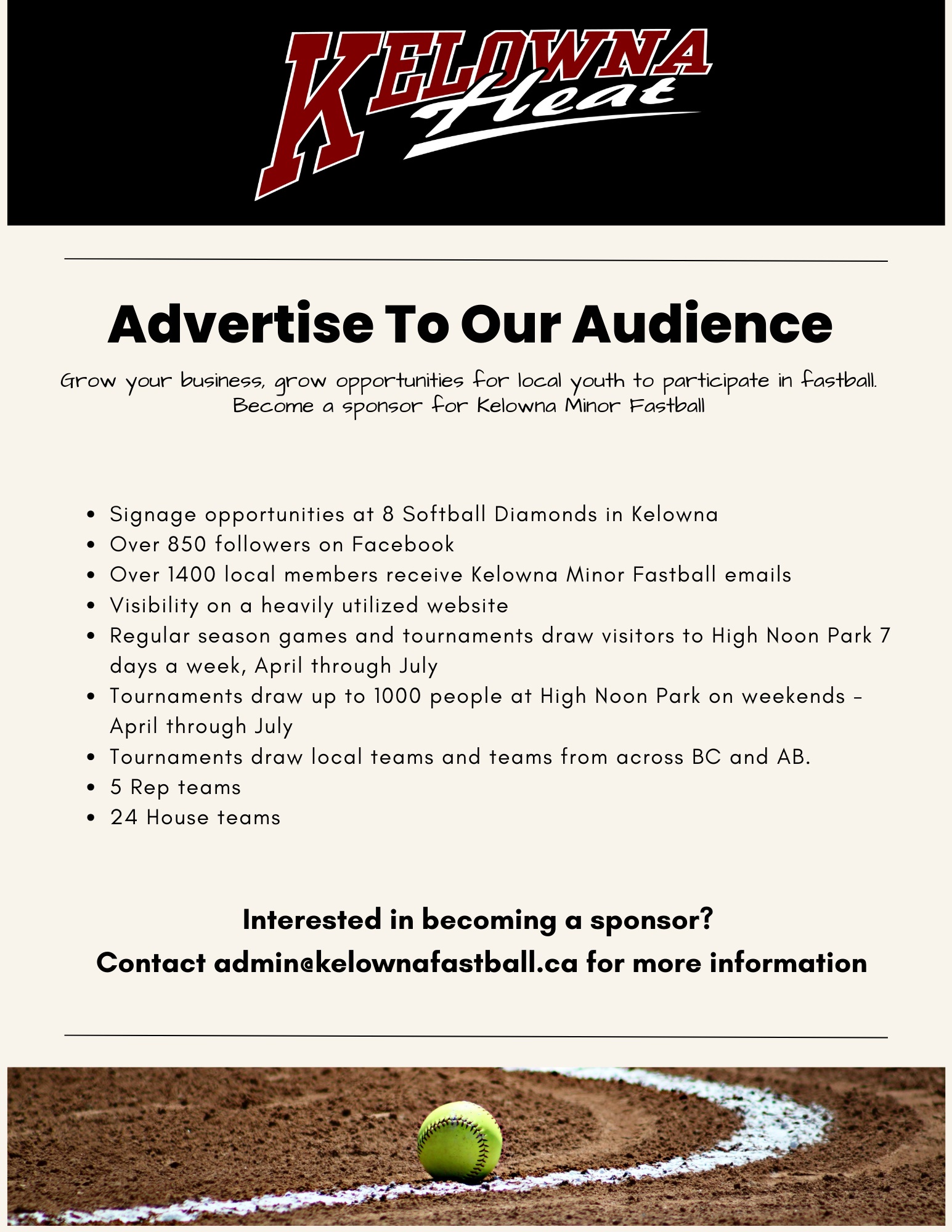 Advertise to our Audience